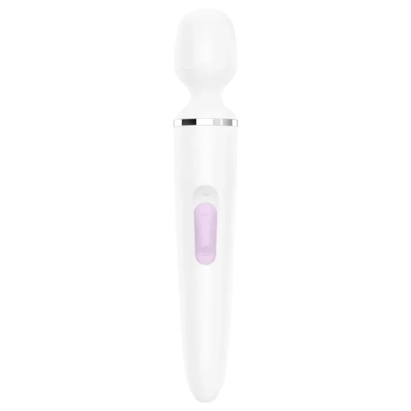 Satisfyer Wand-er Woman - vodoodporni masažni vibrator (bel)