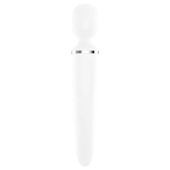Satisfyer Wand-er Woman - vodoodporni masažni vibrator (bel)