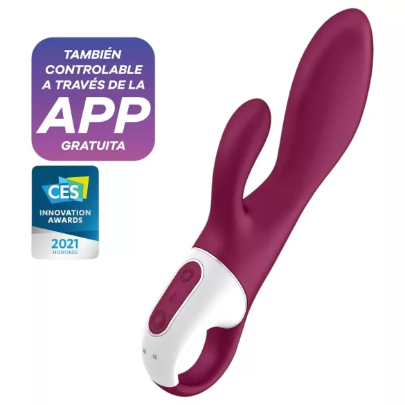 Satisfyer Heated Affair - vibratorski stimulator klitorisa s funkcijo ogrevanja