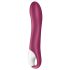 Satisfyer Big Heat - polnilni, ogrevalni G-točka vibrator (rdeč)