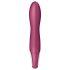 Satisfyer Big Heat - polnilni, ogrevalni G-točka vibrator (rdeč)