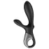Satisfyer Heat Climax+ - aplikacijsko upravljani grelni analni vibrator (črn)