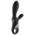 Satisfyer Heat Climax+ - aplikacijsko upravljani grelni analni vibrator (črn)