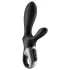 Satisfyer Heat Climax+ - aplikacijsko upravljani grelni analni vibrator (črn)