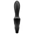 Satisfyer Heat Climax - analni vibrator z ogrevanjem, ki ga upravlja aplikacija (črn)