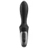 Satisfyer Heat Climax - analni vibrator z ogrevanjem, ki ga upravlja aplikacija (črn)