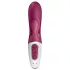 Satisfyer Hot Bunny - z aplikacijo upravljan grelni vibrator z ušesci za klitoris (rdeč)