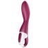 Satisfyer Heated Thrill - vibrirajoči stimulator s segrevanjem - rdeč