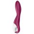 Satisfyer Heated Thrill - vibrirajoči stimulator s segrevanjem - rdeč