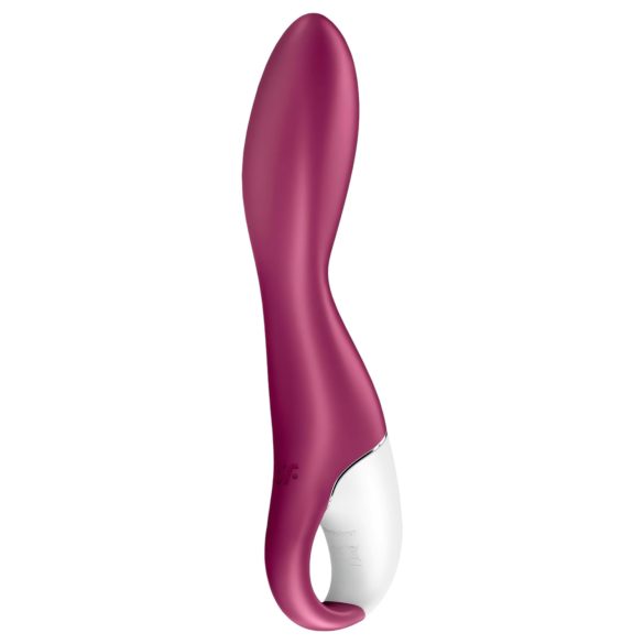 Satisfyer Heated Thrill - vibrirajoči stimulator s segrevanjem - rdeč