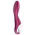Satisfyer Heated Thrill - vibrirajoči stimulator s segrevanjem - rdeč