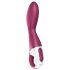 Satisfyer Heated Thrill - vibrirajoči stimulator s segrevanjem - rdeč