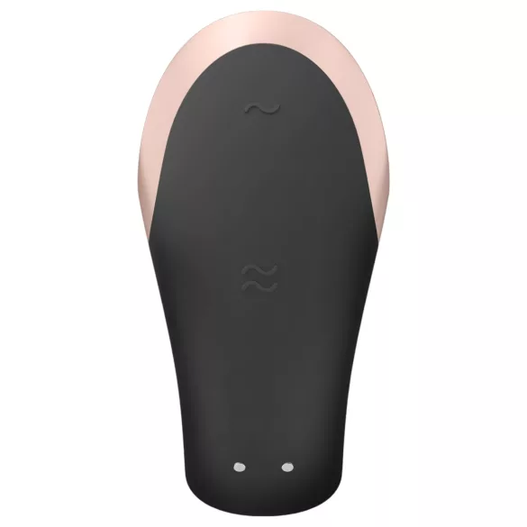 Satisfyer Double Love - vibrator za pare - pameten, daljinski upravljalnik