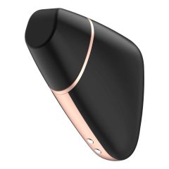   Satisfyer Love Triangle - pametni vodoodporni vibrator za klitoris z možnostjo polnjenja (črn)