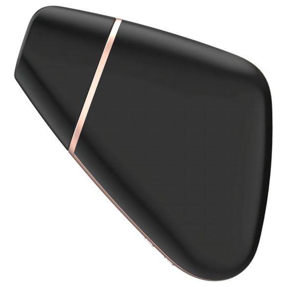 Satisfyer Love Triangle - pametni stimulator klitorisa z zračnimi valovi - črna