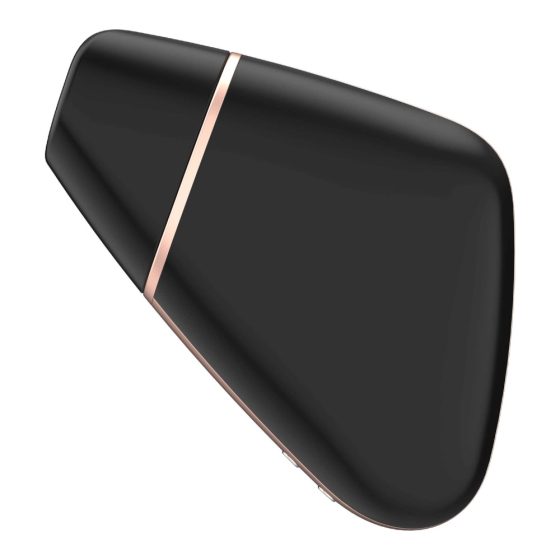 Satisfyer Love Triangle - pametni vodoodporni vibrator za klitoris z možnostjo polnjenja (črn)