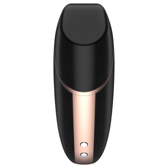 Satisfyer Love Triangle - pametni stimulator klitorisa z zračnimi valovi - črna