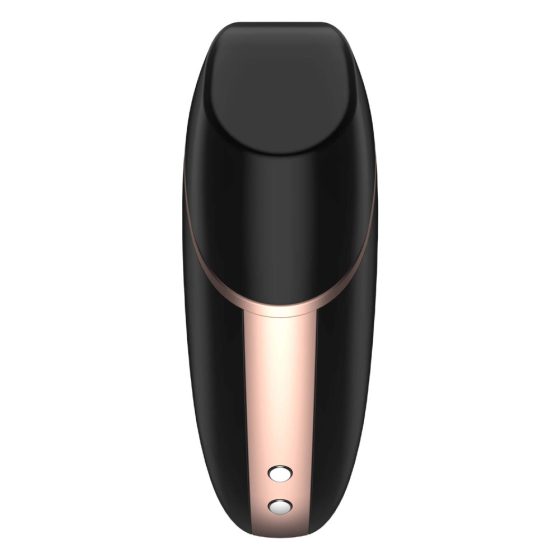 Satisfyer Love Triangle - pametni vodoodporni vibrator za klitoris z možnostjo polnjenja (črn)