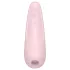 Satisfyer Curvy 2+ - stimulator klitorisa na zračne valove - roza