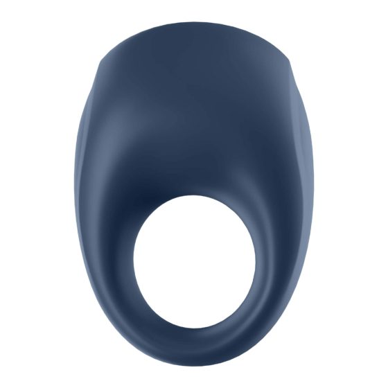 Satisfyer Strong One - pametni vibracijski obroček za penis z možnostjo polnjenja (modri)