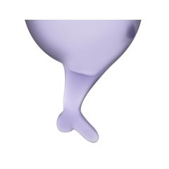   Satisfyer Feel Secure - komplet menstrualnih skodelic z repom (vijolična) - 2 kosa