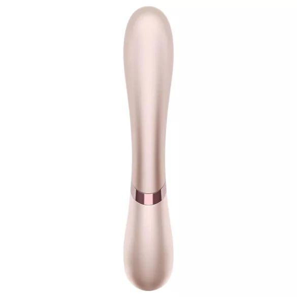 Satisfyer Hot Lover - vibratorski stimulator - nastavljiva toplota - srebrna