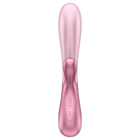Satisfyer - vibracijski stimulator za ženske - ogrevan - roza