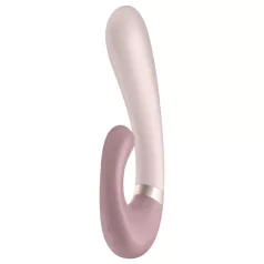   Satisfyer Heat Wave - vibratorski stimulator z grelcem in ročajem - bež