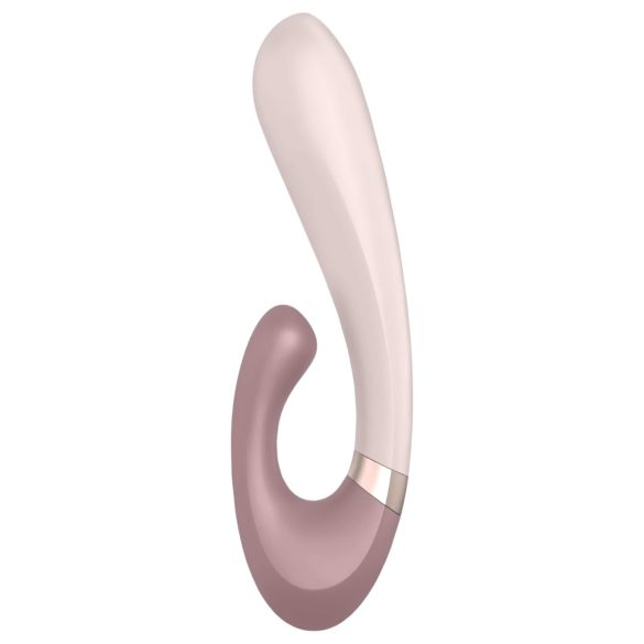 Satisfyer Heat Wave - pametni grelni vibrator z ročajem (bež)