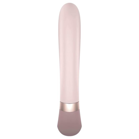 Satisfyer Heat Wave - pametni grelni vibrator z ročajem (bež)