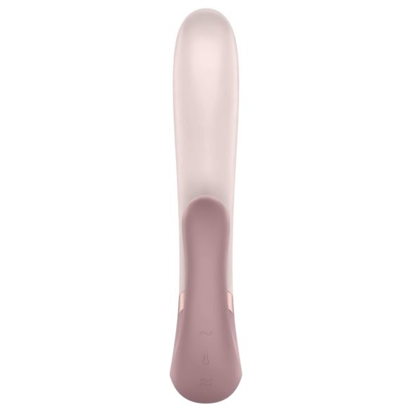 Satisfyer Heat Wave - pametni grelni vibrator z ročajem (bež)