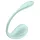 Satisfyer Smooth Petal - vibracijsko jajce - pametno upravljanje - zelena