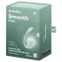 Satisfyer Smooth Petal - vibracijsko jajce - pametno upravljanje - zelena