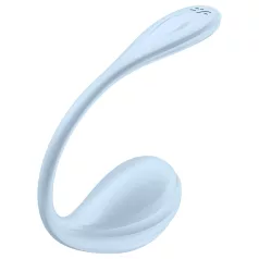 Satisfyer - vibracijsko jajce - pametno upravljanje - modra