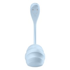 Satisfyer Smooth Petal - pametno vibracijsko jajce (modro)