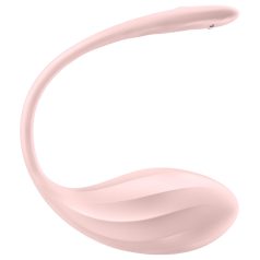   Satisfyer - vibracijsko jajce z daljinskim upravljalnikom - rebrasta površina