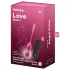 Satisfyer Love Birds 2 - aplikacijsko vodena vibracijska gejšina kroglica (roza)