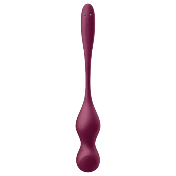 Satisfyer Love Birds Vary - vaginalne kroglice - prilagodljive - rdeča