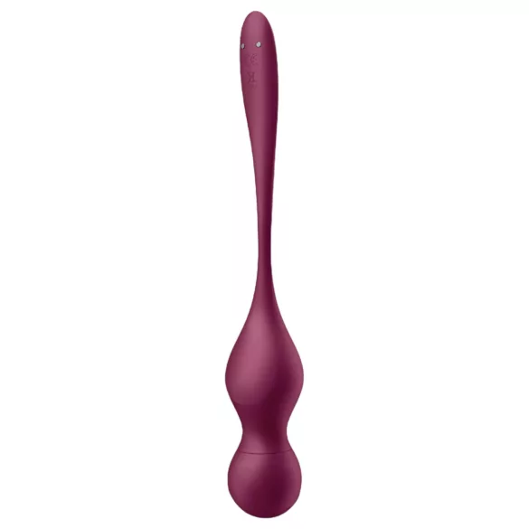 Satisfyer Love Birds Vary - vaginalne kroglice - prilagodljive - rdeča