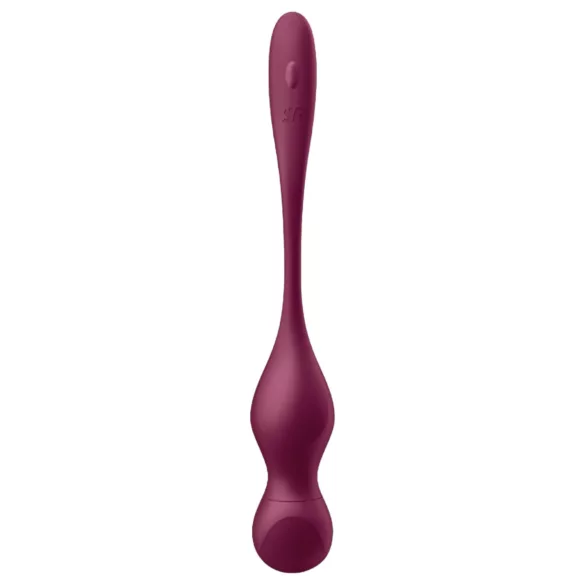Satisfyer Love Birds Vary - vaginalne kroglice - prilagodljive - rdeča