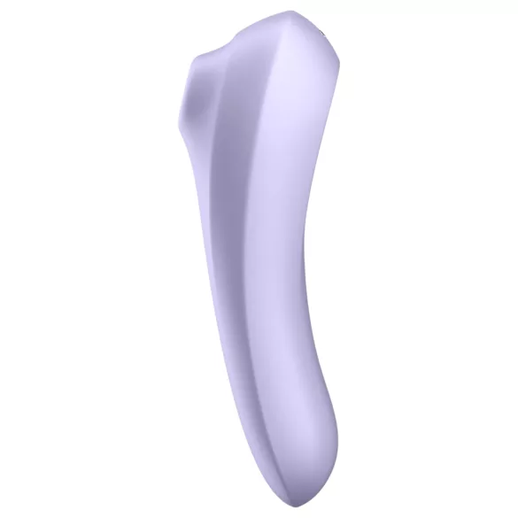 Satisfyer Dual Pleasure - vibrator in stimulator klitorisa - 2v1, lila
