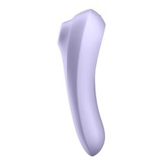   Satisfyer Dual Pleasure - pametni vaginalni in klitorisni vibrator za ponovno polnjenje (vijolična)