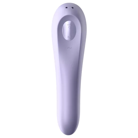 Satisfyer Dual Pleasure - vibrator in stimulator klitorisa - 2v1, lila