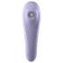 Satisfyer Dual Pleasure - vibrator in stimulator klitorisa - 2v1, lila