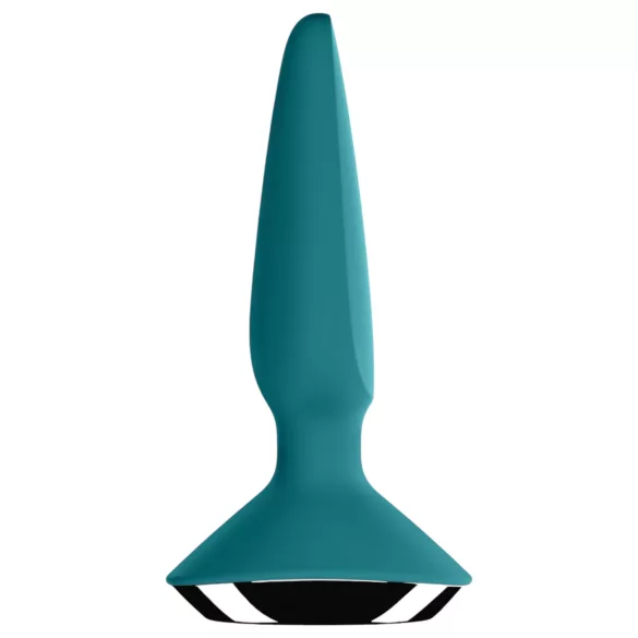 Satisfyer Plug-ilicious 1 - aplikacijsko voden analni vibrator (zelen)