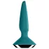 Satisfyer Plug-ilicious 1 - aplikacijsko voden analni vibrator (zelen)