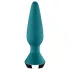 Satisfyer Plug-ilicious 1 - aplikacijsko voden analni vibrator (zelen)