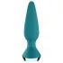 Satisfyer Plug-ilicious 1 - aplikacijsko voden analni vibrator (zelen)