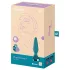 Satisfyer Plug-ilicious 1 - aplikacijsko voden analni vibrator (zelen)