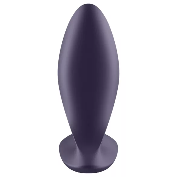 Satisfyer Power Plug - analni vibrator - pametni nadzor - vijolična